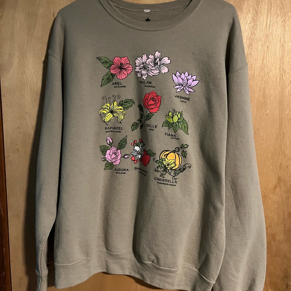 Disney Princess Crew Sweater